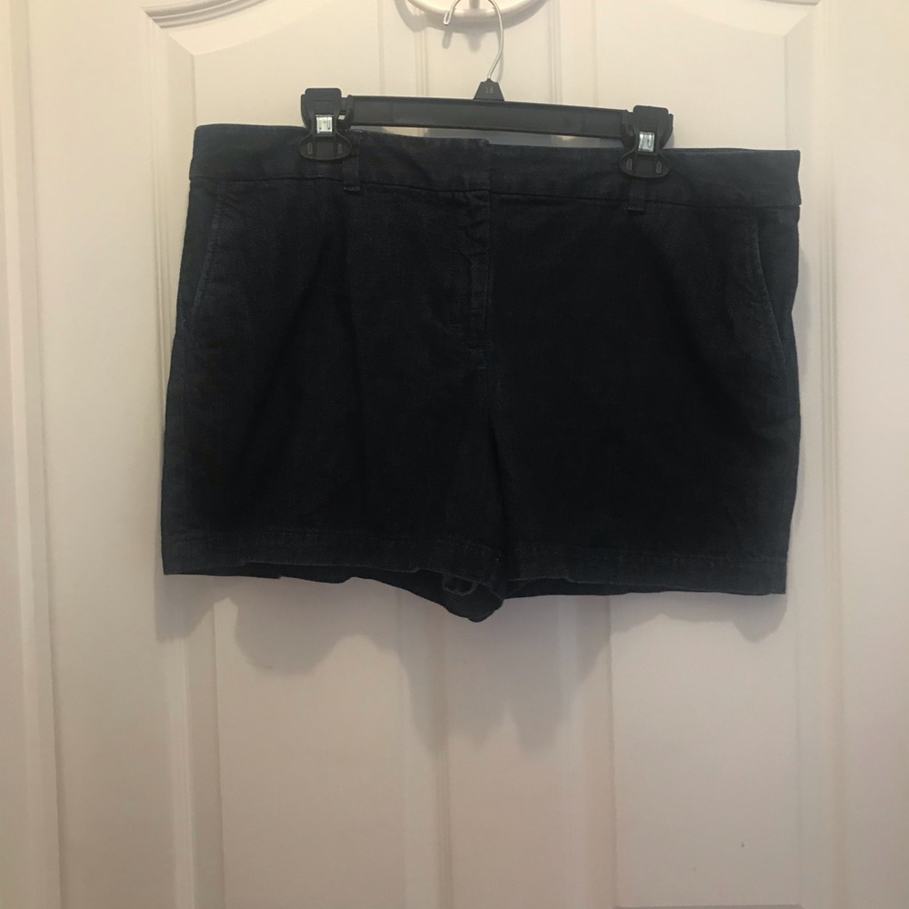 Loft Dark Denim Shorts